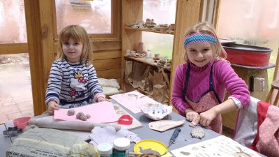 Another lovely family clay day